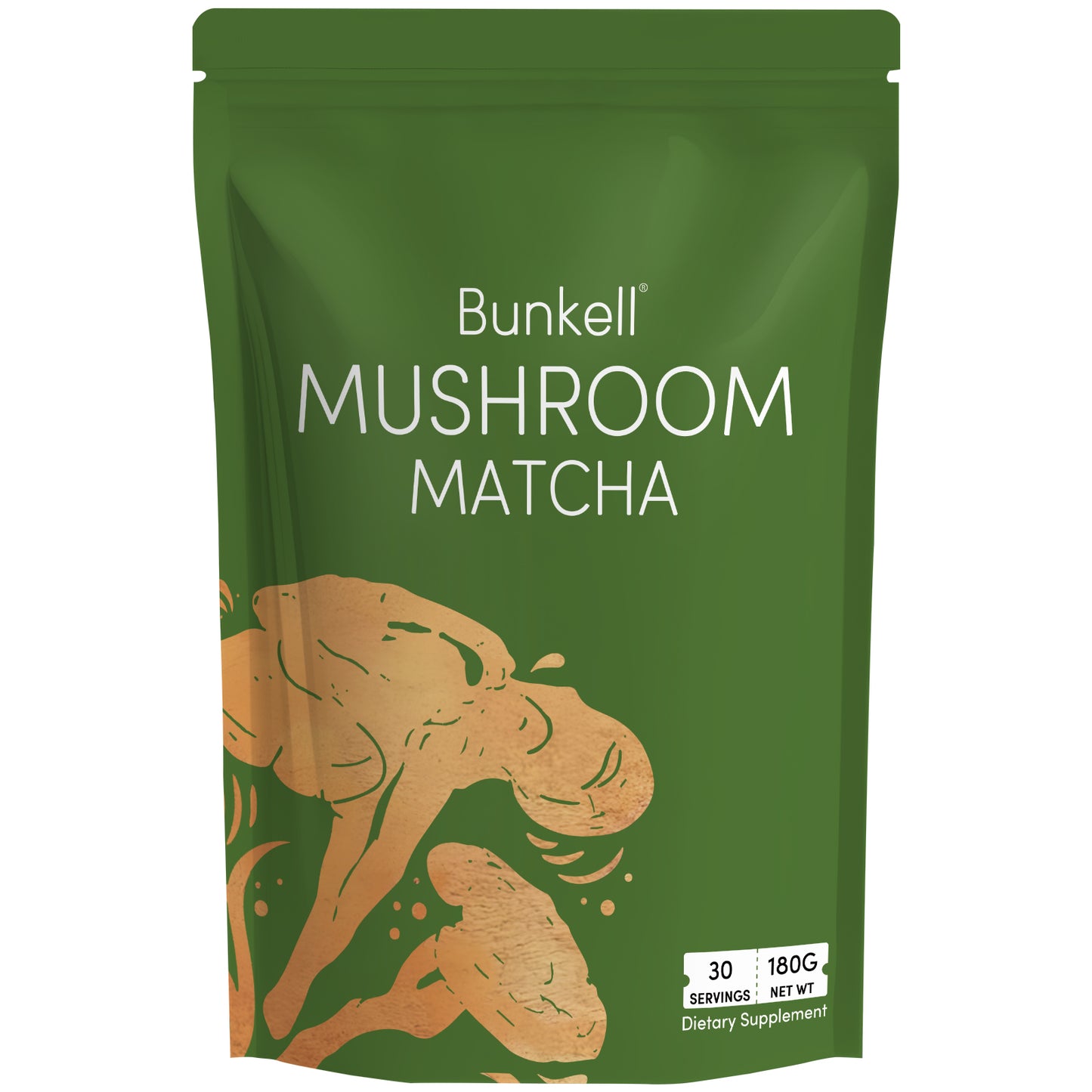 Bunkell Japanese Matcha Mushroom Blend | 30 Servings