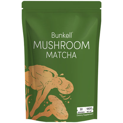 Bunkell Japanese Matcha Mushroom Blend | 30 Servings