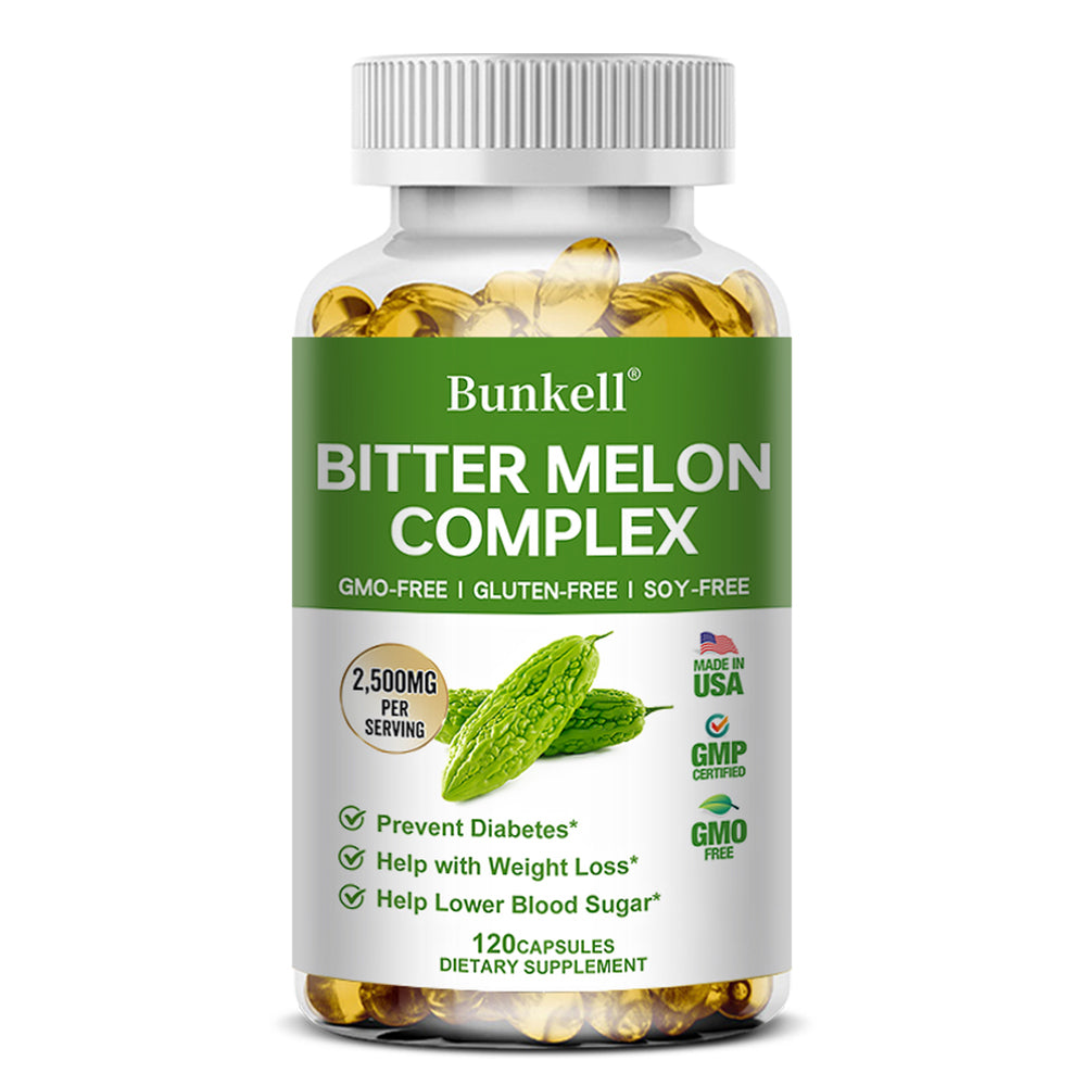 Bunkell® Bitter Melon Complex – 2,500mg Botanical Blend for Metabolic & Wellness Support | 30 / 60 / 120 Capsules
