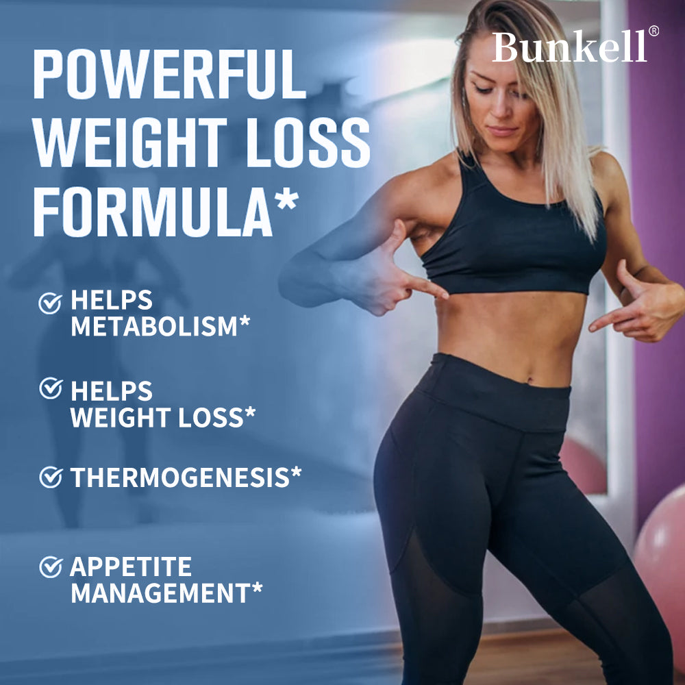Bunkell® Sleep + Burn – Nighttime Fat Burner Dietary Supplement | 30/60/120 Capsules