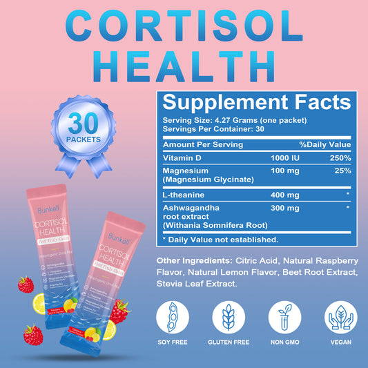 Bunkell Cortisol Support Blend | 30 Servings