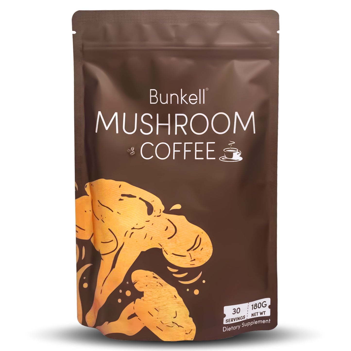 Bunkell 6 Mushroom Coffee Blend – Lion’s Mane & Reishi | 30 Servings