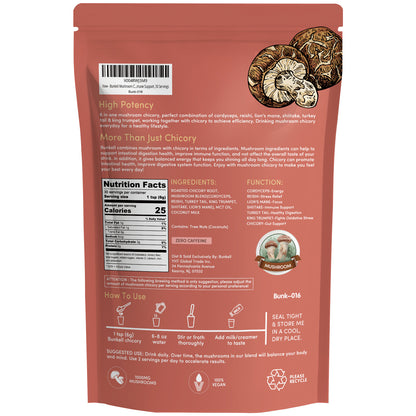 Bunkell Chicory Mushroom Blend | 30 Servings