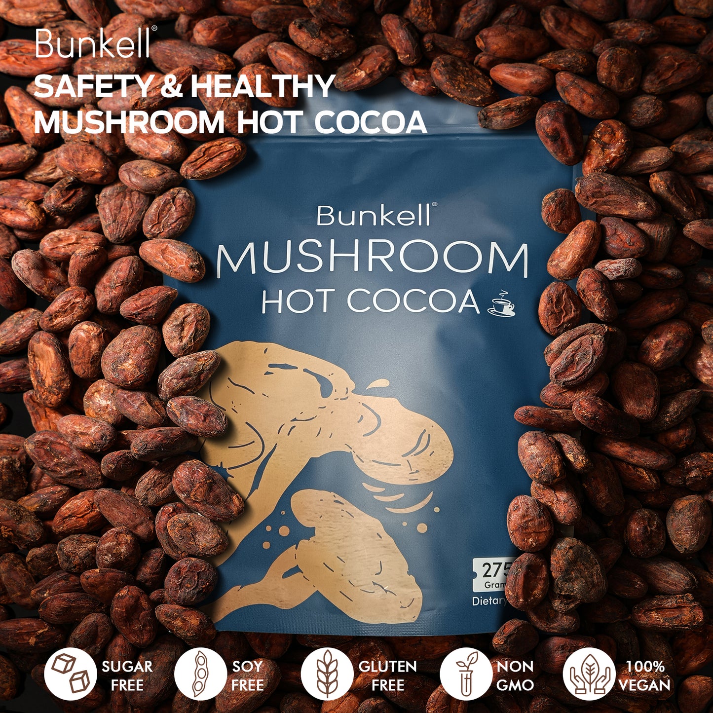 Bunkell Sleep Hot Cocoa Blend | 25 Servings
