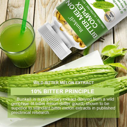 Bunkell® Bitter Melon Complex – 2,500mg Botanical Blend for Metabolic & Wellness Support | 30 / 60 / 120 Capsules