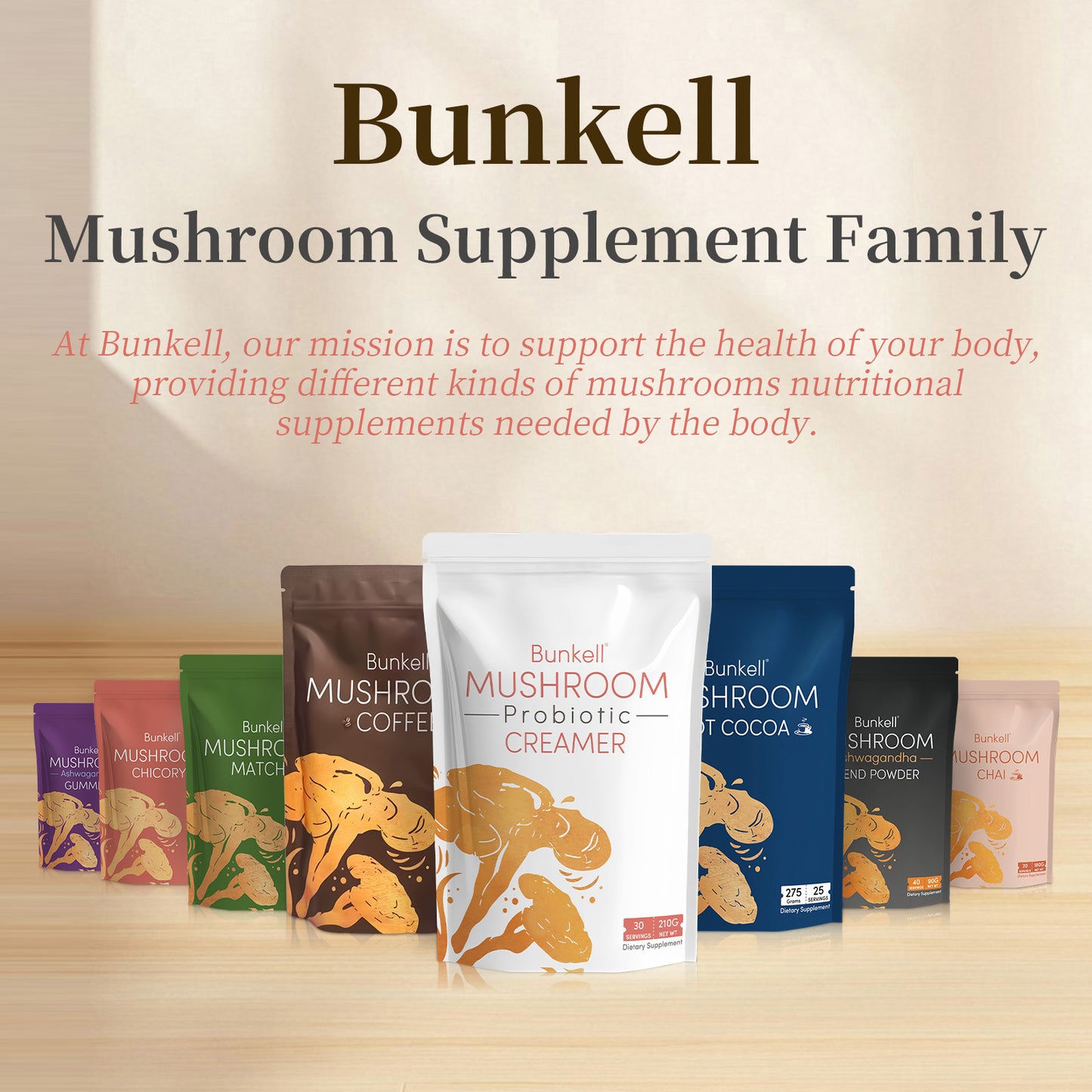 Bunkell Adaptogenic Coffee Creamer | 30 Servings