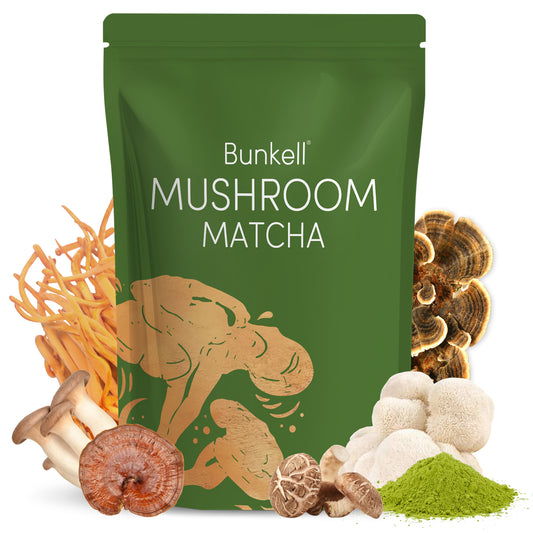Bunkell Japanese Matcha Mushroom Blend | 30 Servings