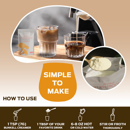 Bunkell Adaptogenic Coffee Creamer | 30 Servings