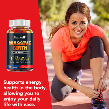 Bunkell Men's Growth & Performance Support | Natural Herbal Blend for Confidence & Stamina