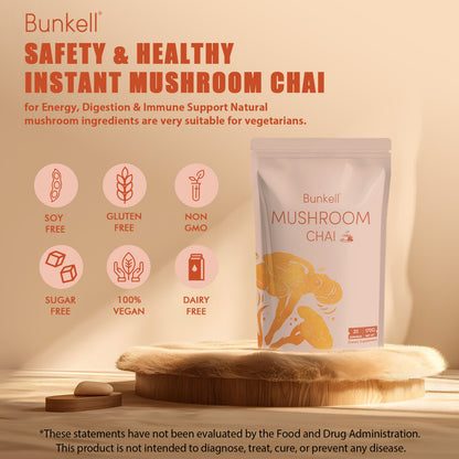 Bunkell Chai Mushroom Blend | 20 Servings