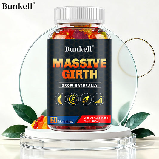 Bunkell Men's Growth & Performance Support | Natural Herbal Blend for Confidence & Stamina